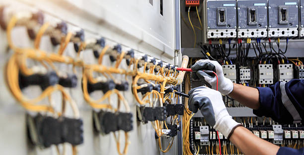 Professional Electrician technician working in Oak Hills, PA